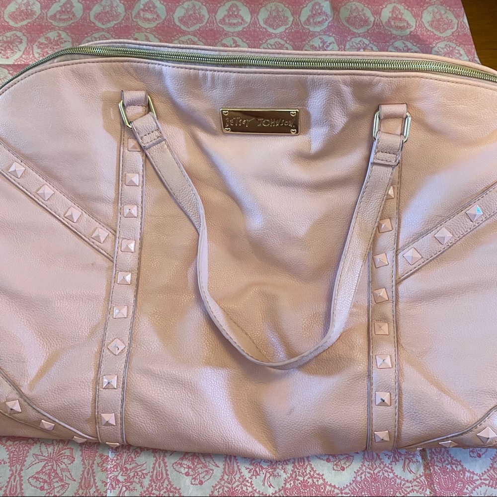 Betsey Johnson weekender bag luggage